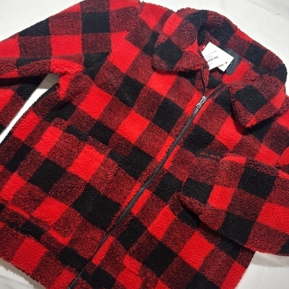 Elodie Red Buffalo Plaid NWT - Picture 1 of 3